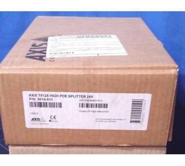 AXIS T8128 HIGH POE SPLITTER 24V